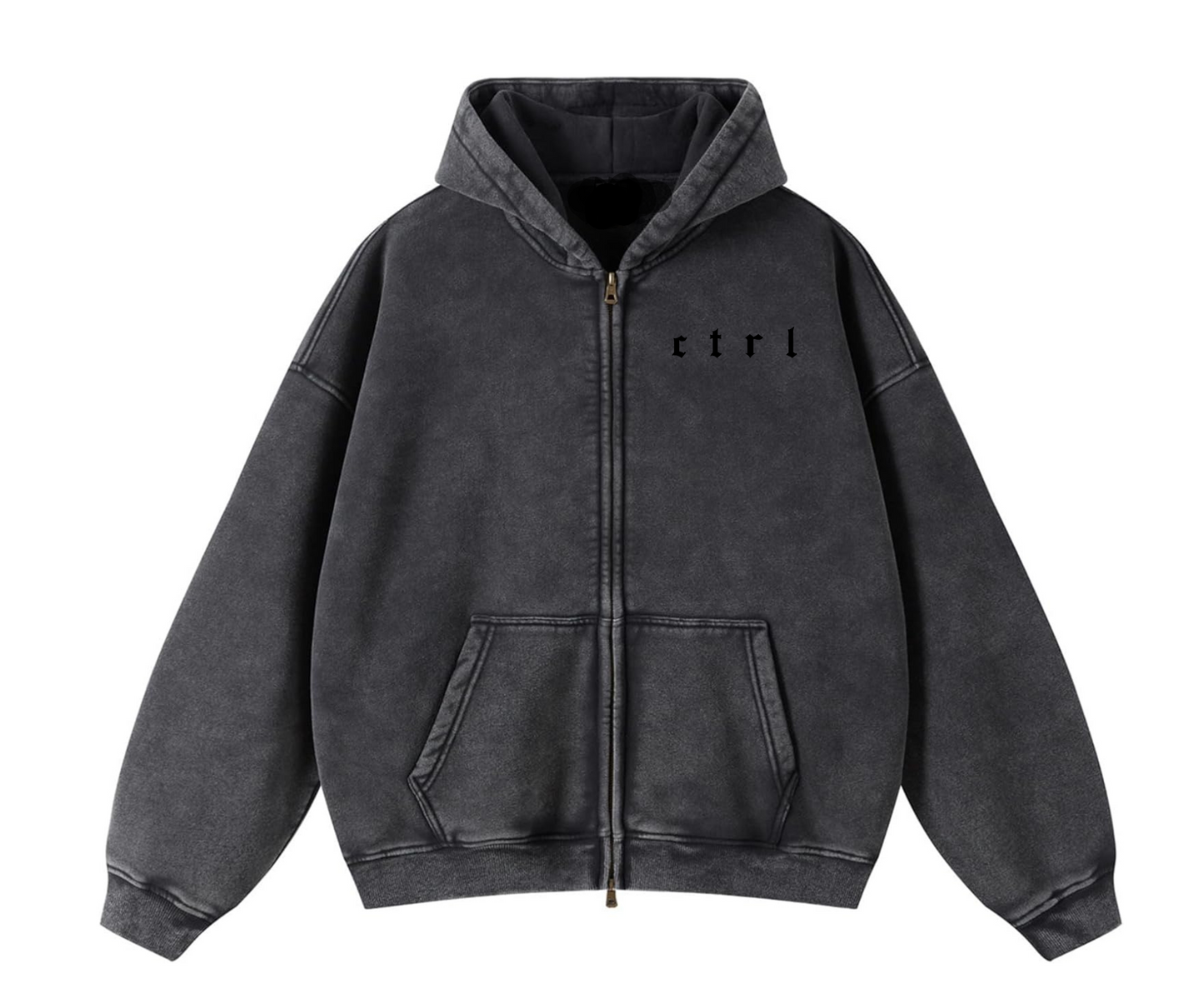 Dark Vintage Zip Up