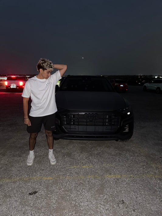 solar white tee