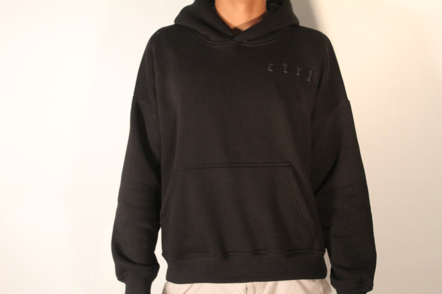 ctrl black eternal dark hoodie