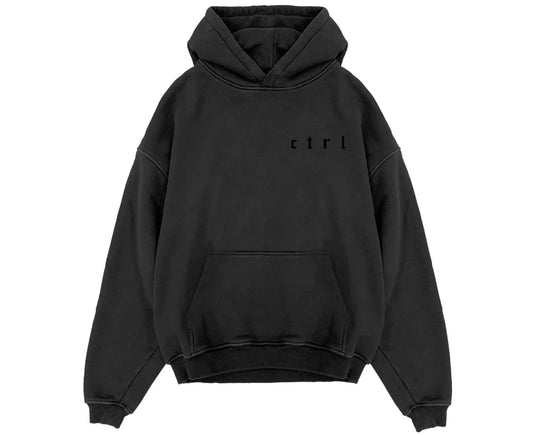 ctrl black eternal dark hoodie